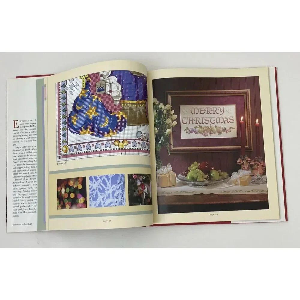 Inspirational Christmas Crafts by Madeline Hart (1998, Hardcover)